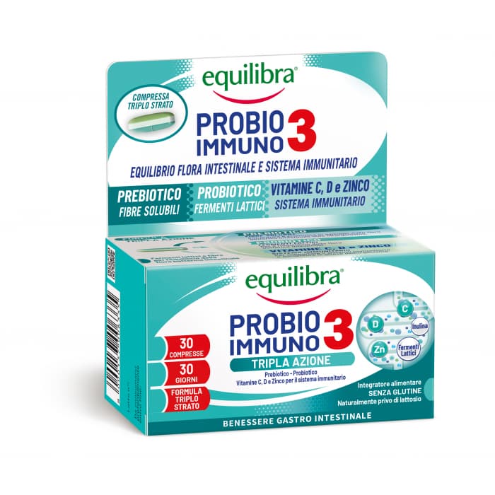 Equilibra Probio 3 Immuno piimhappebakterite tabletid N30