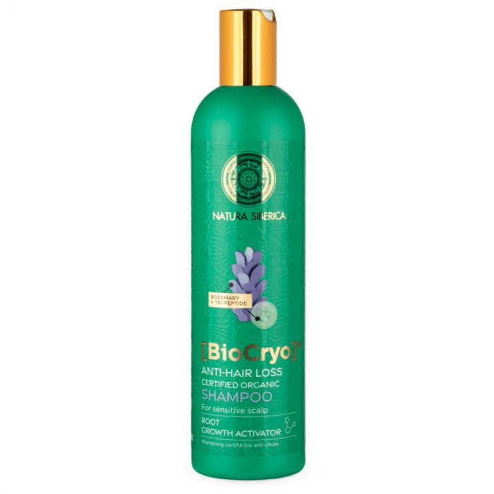 Natura Siberica BioCryo Anti-Hair Loss šampoon juuste väljalangemise vastu 400 ml