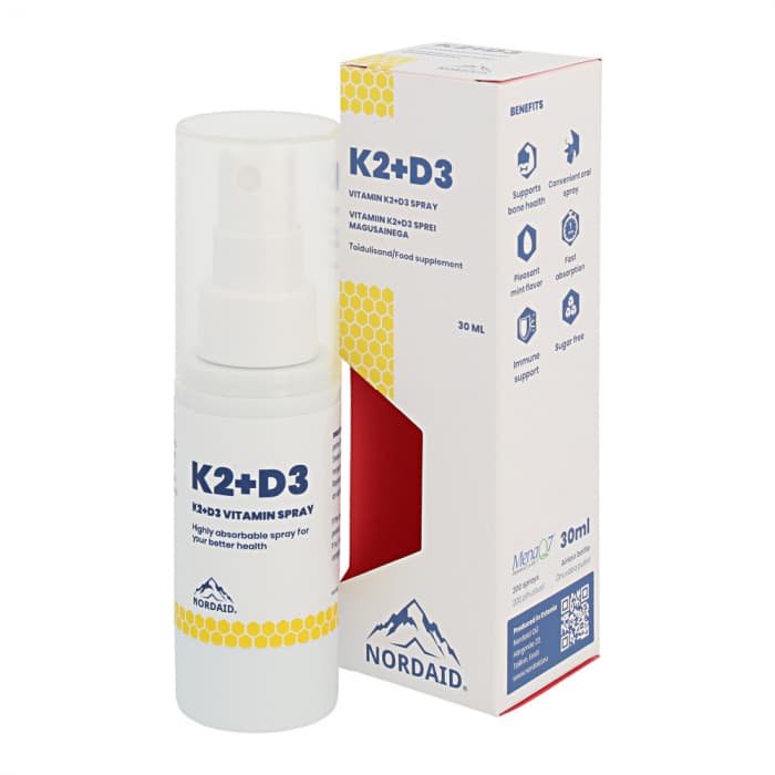 Nordaid K2 100mcg + D3 4000IU 30 ml-1