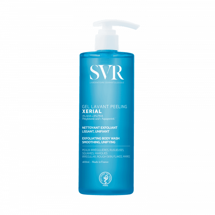 SVR Xerial Gel Lavant Peeling pesugeel-koorija 400 ml