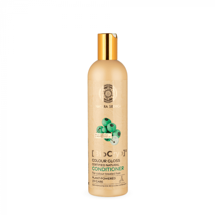 Natura Siberica BioCryo Colour Gloss juuksepalsam värvitud juustele 400 ml
