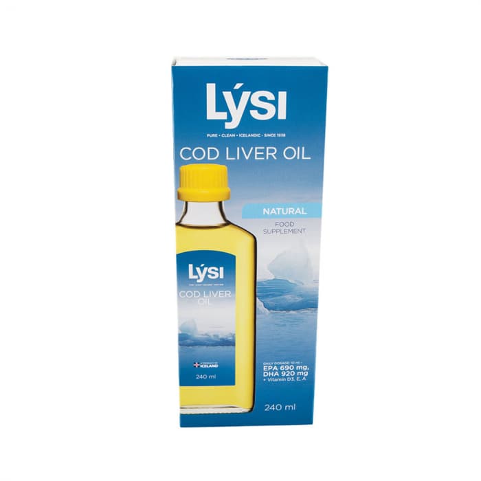 Lysi Omega-3 kalamaksaõli 1078mg 240 ml-1
