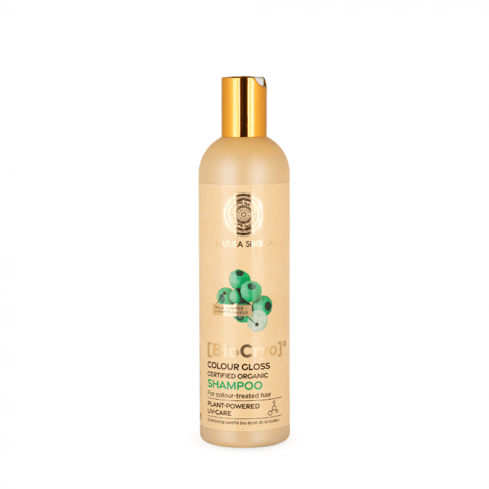 Natura Siberica BioCryo Colour Gloss šampoon värvitud juustele 400 ml