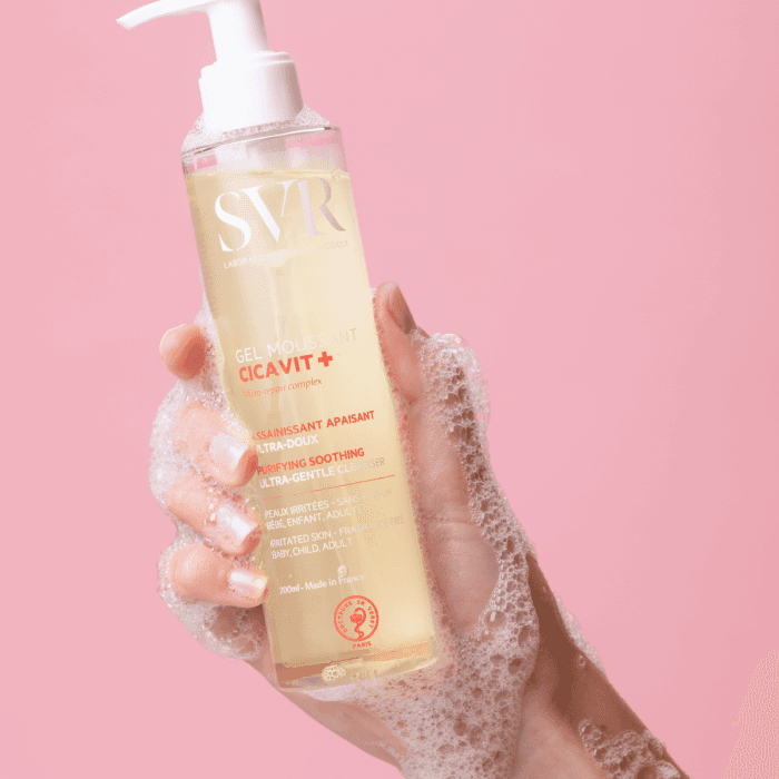 SVR Cicavit+ Gel Moussant pesugeel ärritunud ja kahjustatud nahale 200 ml-1