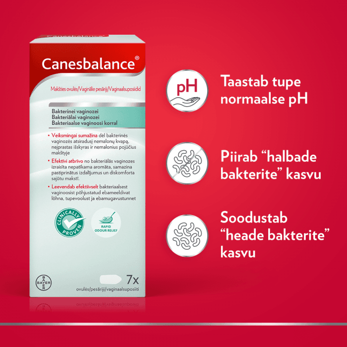 Canesbalance vaginaalsuposiidid N7-2