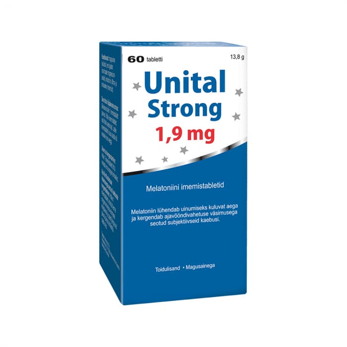 Vitabalans Unital Strong imemistbl 1,9mg N60