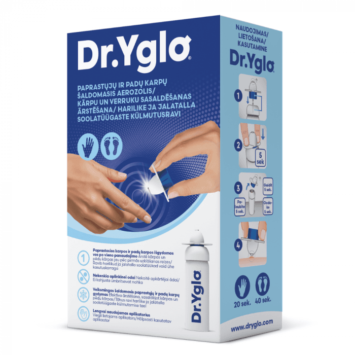 Dr. Yglo Wart and Verruca Freeze Treatment soolatüügaste eemaldaja 50 ml-1