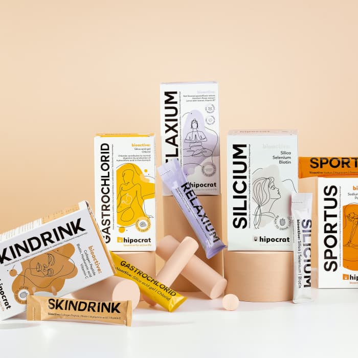 Tutvustame: HIPOCRAT -  bioaktiivsed toimeained otse suhu valatavate lahustena!