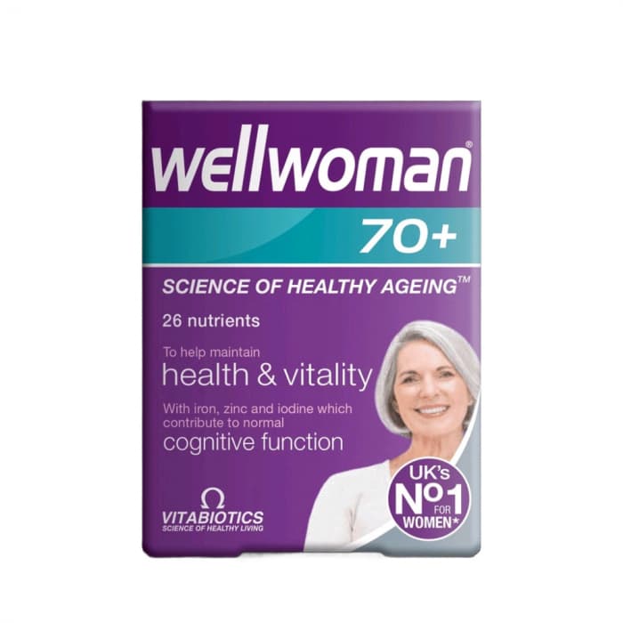 Vitabiotics Wellwoman 70+ tbl N30
