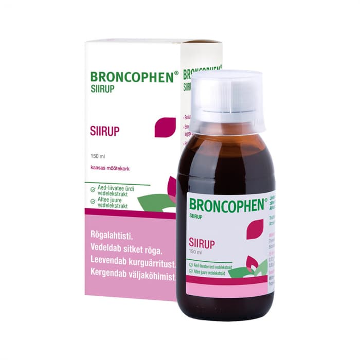 BRONCOPHEN SIIRUP 154MG+132MG/ML 150 ml
