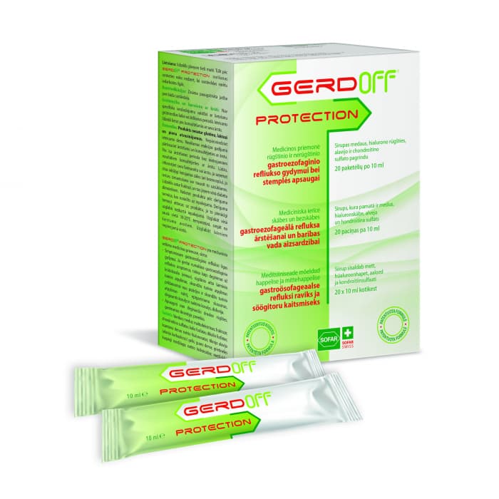 Gerdoff Protection refluksi leevendav vedelik 10ml N20