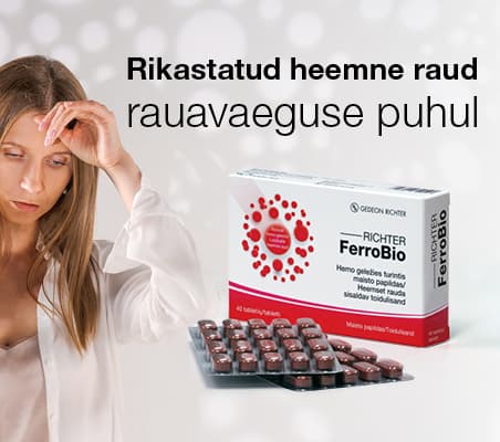 Richter Ferrobio: mis rolli mängib raud meie organismis?