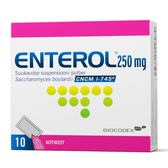 ENTEROL SUUKAUDSE SUSPENSIOONI PULBER 250MG N10-1