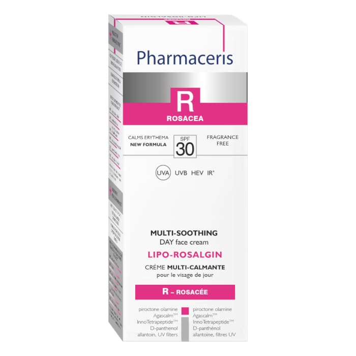 Pharmaceris R Lipo-Rosalgin päevakreem rosaatseast mõjutatud nahale SPF30 30 ml