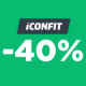 <p><strong>ICONFIT br&auml;ndin&auml;dal: kogu br&auml;nd -40% al. 10&euro; ostust koodiga ICONFIT</strong></p>

<p>Sooduspakkumine kehtib ainult e-apteegis 31.08-06.09.2026 23:59. Korraga saab kasutada vaid &uuml;hte koodi.</p>