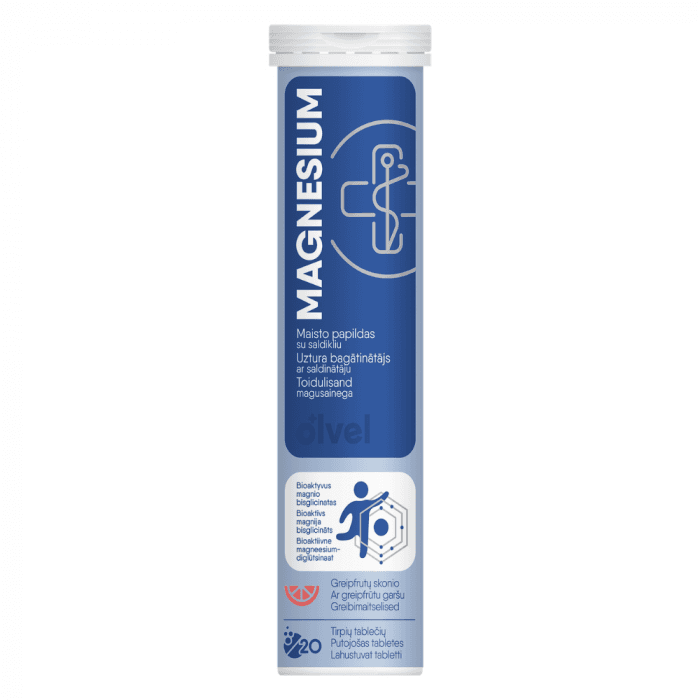 Olvel Bioactive Magnesium lahustuvad tbl N20