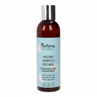 Nurme õrnatoimeline beebide šampoon/dušigeel 200 ml