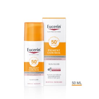 Eucerin Sun Pigment Control päikesekaitse emulsioon näole SPF50+ 50 ml