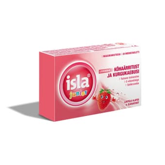 Isla Junior maasikamaitselised imemistabletid N20