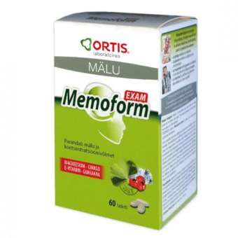 Memoform Exam mälutabletid N60