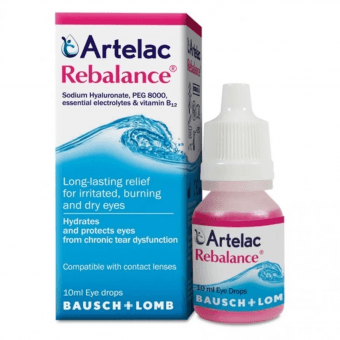 Artelac Rebalance глазные капли 10 мл