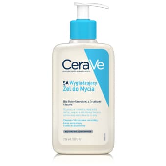 CeraVe SA Smoothing Cleanser õrnalt kooriv puhastusvahend näole ja kehale 236 ml