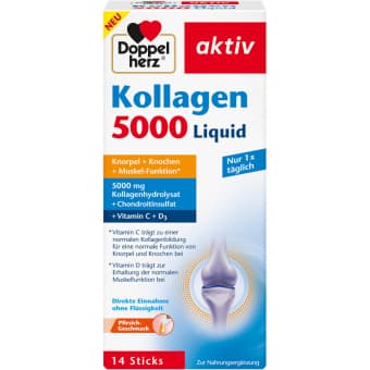 Doppelherz Aktiv kollagen 5000  kõhredele, luudele, lihastele 10ml N14