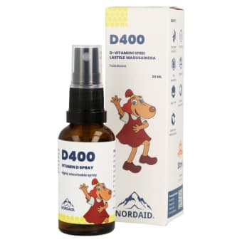NordAid D400 пероральный спрей с D витамином с 3 лет 10MCG 30 мл