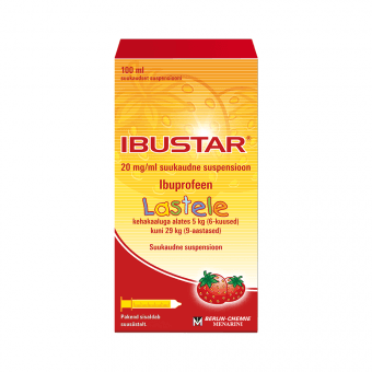 IBUSTAR SUUKAUDNE SUSP. 100MG/5ML 100 ml