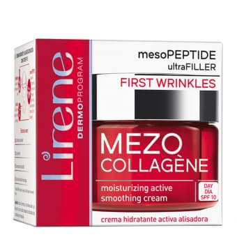 Lirene Mezo Collagene разглаживающий дневной крем SPF10 40+ 50 мл
