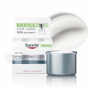 Eucerin Hyaluron-Filler + 3x Effect pinguldav öökreem, täitepakend 50 ml