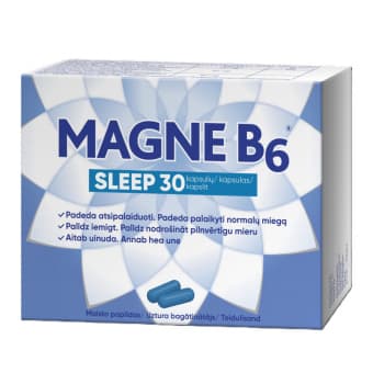 Magne B6 Sleep kapslid 50mg N30