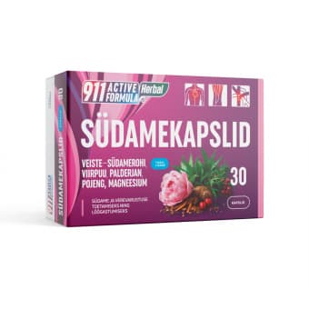 911 Active Formula südamekapslid magneesiumiga N30