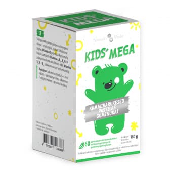 Formula Vitale Kids+ Mega kummikarukesed N60