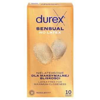 Durex Sensual No Latex kondoomid N10