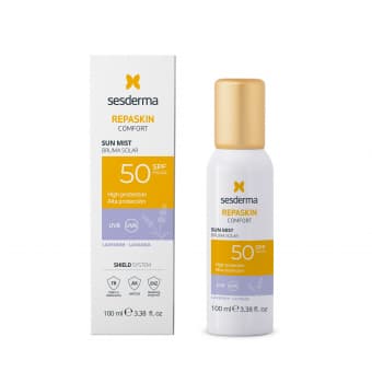 Sesderma Repaskin Comfort Mist SPF50 Lavander солнцезащитный спрей с лавандой 100 мл