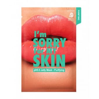 I'm Sorry For My Skin pH5.5 Jelly Mask - Purifying puhastav näomask 33 мл