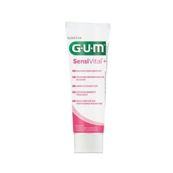 Sunstar Gum Sensivital+ hambapasta tundlikele hammastele 75 ml