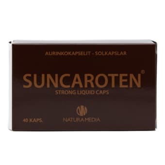 Natura Media SunCaroten Strong päikesekapslid N40