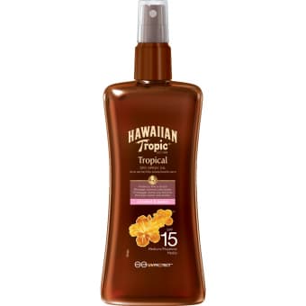 Hawaiian Tropic piserdatav päevitusõli SP15 200 ml