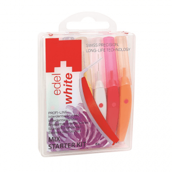 Edelwhite межзубная щетка mix 0,42-0,8 N6