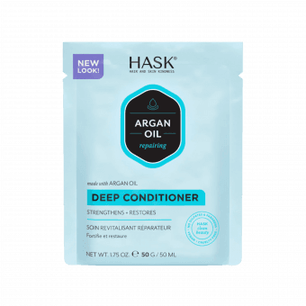 Hask Argan Oil from Morocco Repairing Deep Conditioner – маска по уходу за волосами с аргановым маслом 50 г