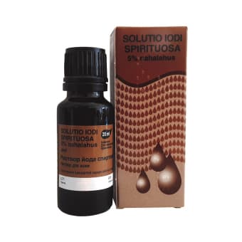 SOL. IODI SPIRITUOSA NAHALAHUS 50MG/ML 20 мл