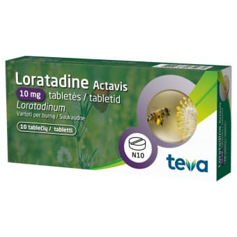 LORATADINE ACTAVIS 10MG N10