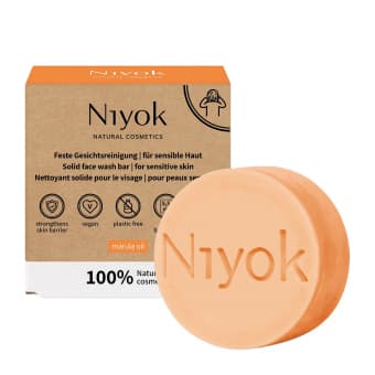 NIYOK tahke näopuhastusvahend tundlikule nahale marulaõliga 80 g