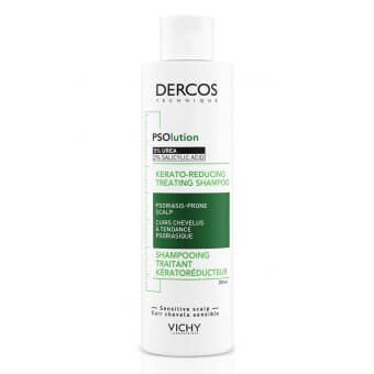 Vichy Dercos Psolution Kerato шампунь против зуда и перхоти для склонной к псориазу кожи головы 200 мл