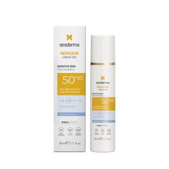 Sesderma Repaskin Urban 365 Sensitive SPF50+ защита от солнца для чувствительной кожи 50 мл