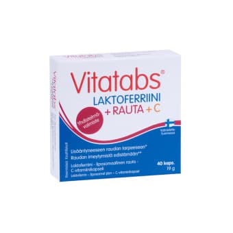 Vitatabs Laktoferriini + C kapslid N40