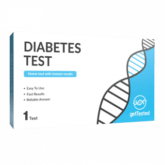 GetTested экспресс-тест на диабет (глюкоза и кетоны) N2