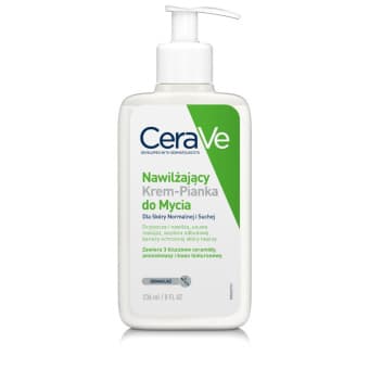 CeraVe Hydrating Cream-to-Foam kreemjas näopesuvaht normaalsele ja kuivale nahale 236 ml